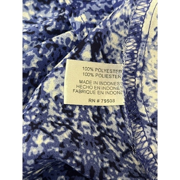 violet claire blouse Semi sheer Pullover Blouse S Modest Boho Mature Classic - Picture 7 of 9